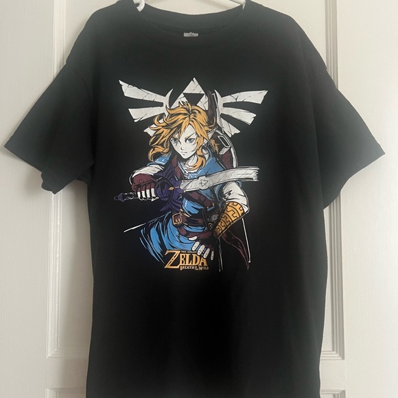 Link from Zelda Boy’s 8/10 Size Medium Custom Shirt - Picture 2 of 2